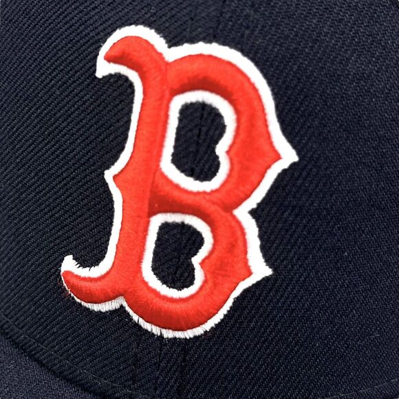 New Era Boston Red Sox Baseball Cap Hat MLB 90's Authentic Collection Size 7 1/4 - Picture 4 of 9